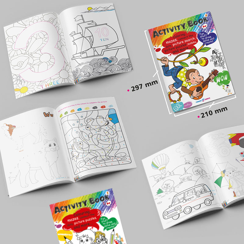 Activity Colouring Books