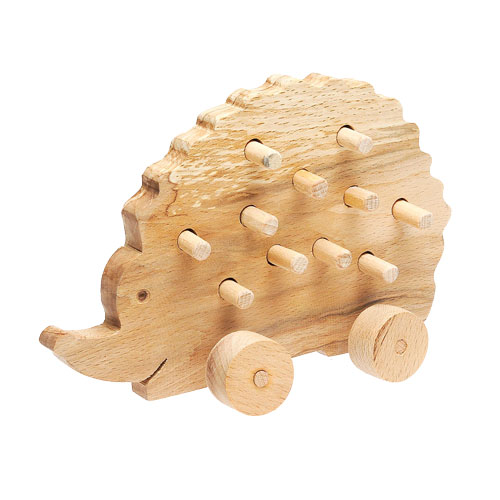 Wooden Hedgehog Toys