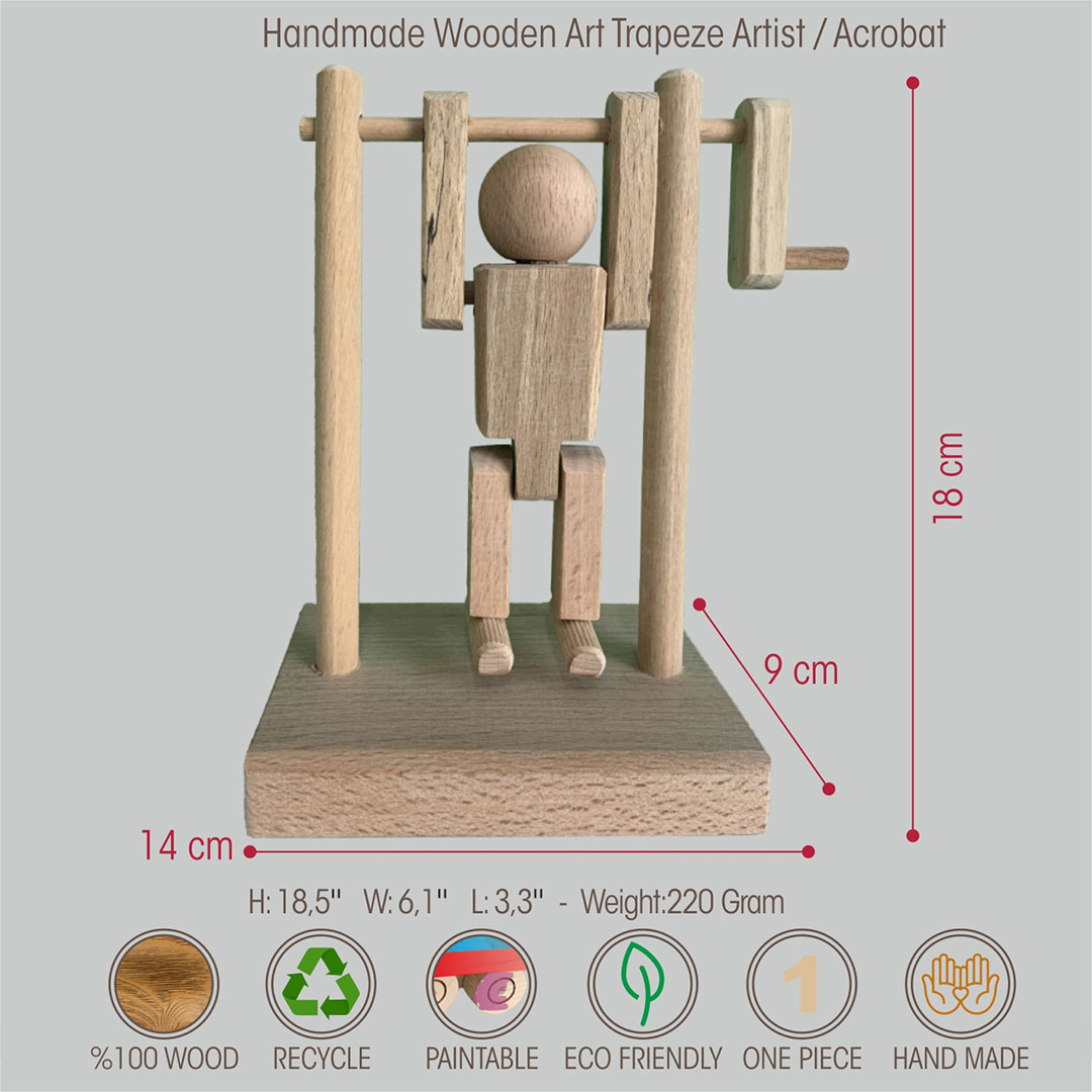 Wooden Acrobat Toys