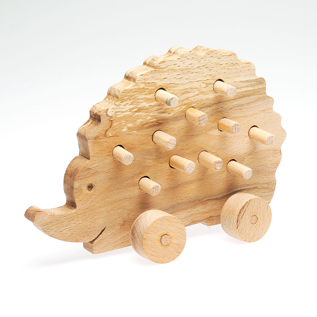 Wooden Hedgehog Toys