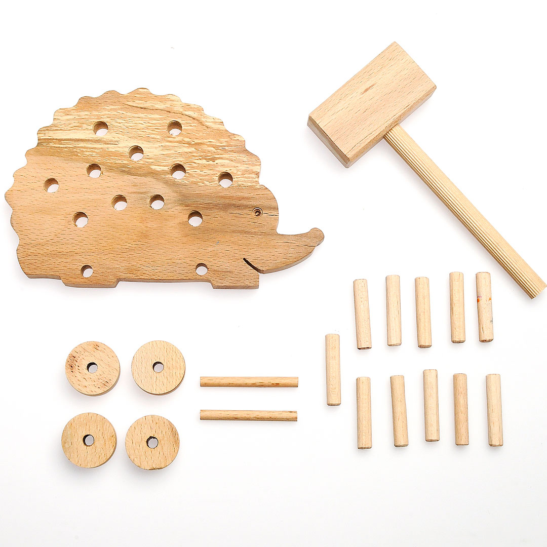 Wooden Hedgehog Toys