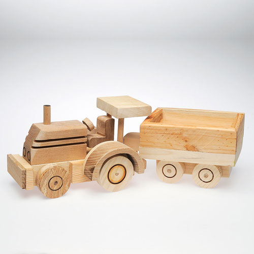 Wooden Tractor Toys