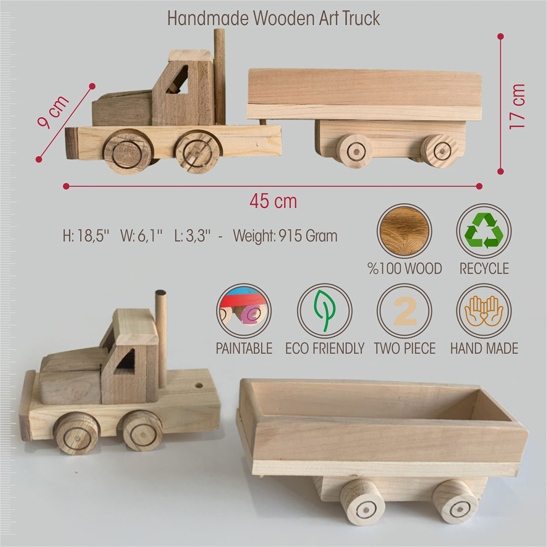 Wooden Truck Toys